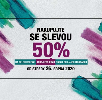 Nakupujte se slevou 50%!