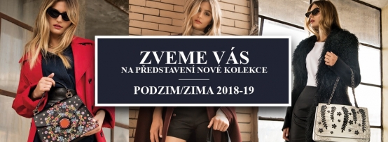 Zveme Vás na představení nové kolekce Tosca Blu Podzim/Zima 2018-19!